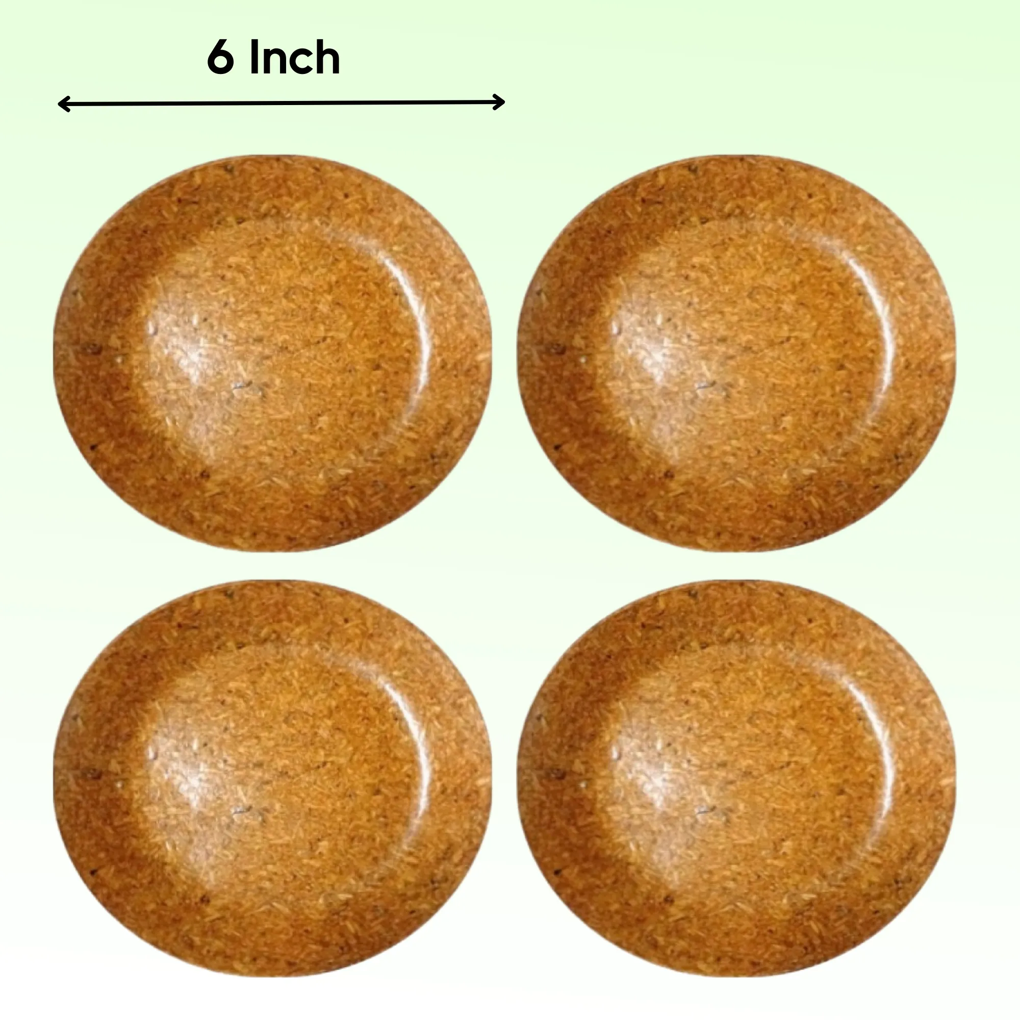 Saiun 6 inches plates